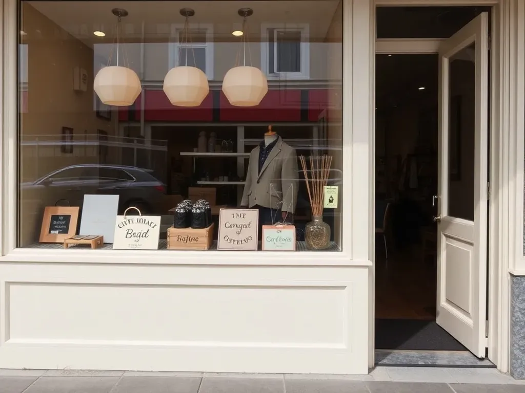 Witryny i okna aluminiowe do sklepów